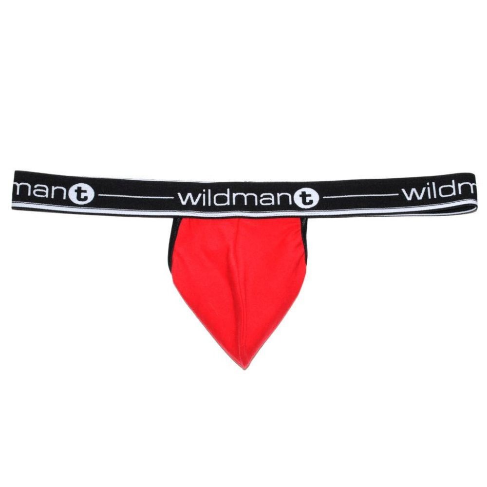 WildmanT Big Boy Pouch Strapless Jock Red